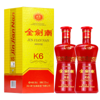 剑南春金剑南K6 52度500ml*2瓶浓香型白酒