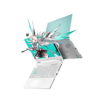 华硕(ASUS)天选4 酷睿版 15.6英寸高性能电竞游戏本 笔记本电脑 定制(I7-13620H 32G 1TB RTX4060 144Hz高色域电竞屏)青色