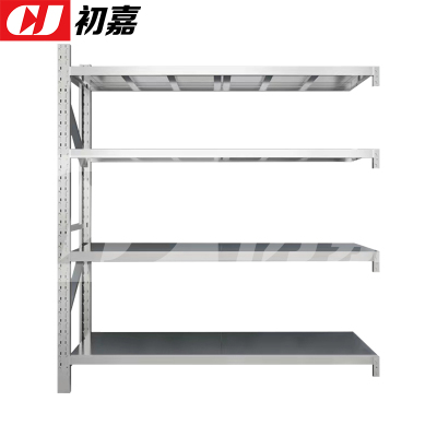 初嘉(CJ)不锈钢货架304材质四层仓储货架 150*50*200cm/500kg副架