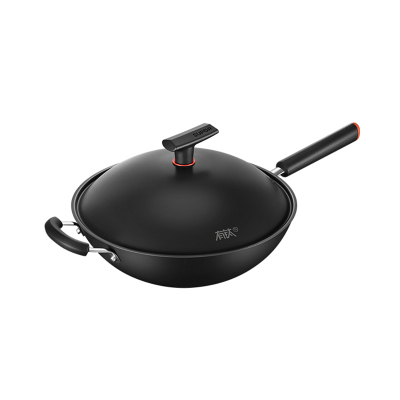 苏泊尔HC32YT1有钛铁不粘无涂层精铁炒锅 32cm