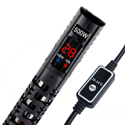 鱼缸加热棒 LED数显加温棒 水族箱石英防爆加热棒乌龟缸自动恒温