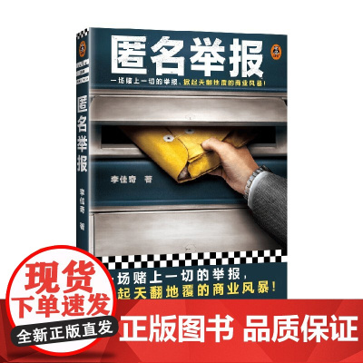 匿名举报 李佳奇 著 小说