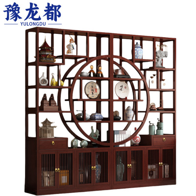 豫龙都博古架1.9m组