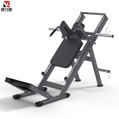 康力强F-M49哈克深蹲训练器腿部肌肉力量训练健身器材倒蹬机