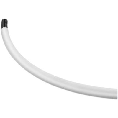 中锦科技 高压气管 PU双层阻燃气管耐高温防烫防火花软管焊接气管 Φ14*10mm白色50米 盘