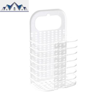 浴室洗澡间放衣服收纳防水衣卫生间置物架放置挂墙折叠篮厕所 三维工匠收纳篮