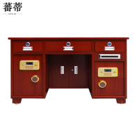 蕃蒂保险桌1.4米双柜张