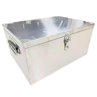 瑾如云海 不锈钢存放箱 不锈钢存储箱 不锈钢箱子 600*400*400mm 个