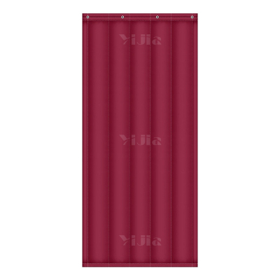 翌嘉YJ3111644 牛津布棉门帘保暖保温门帘防风防寒 红色