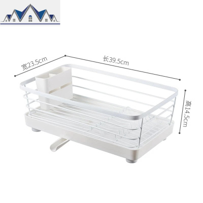 厨房不锈钢碗架沥水架滤水篮置物架碗碟餐具晾放碗筷收纳架储物架 三维工匠