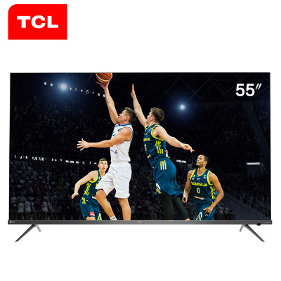 TCL 官方旗舰 55P8 (55英寸)吋 4K超高清智能 HDR 全面屏 远场语音 网络液晶平板电视