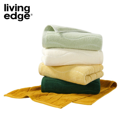 living edge波纹系列 抗菌纯棉素色毛巾 34*75cm/115g