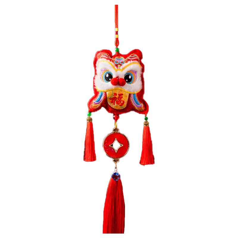 锦瑞星 新年装饰福包福字挂件 F-福 个