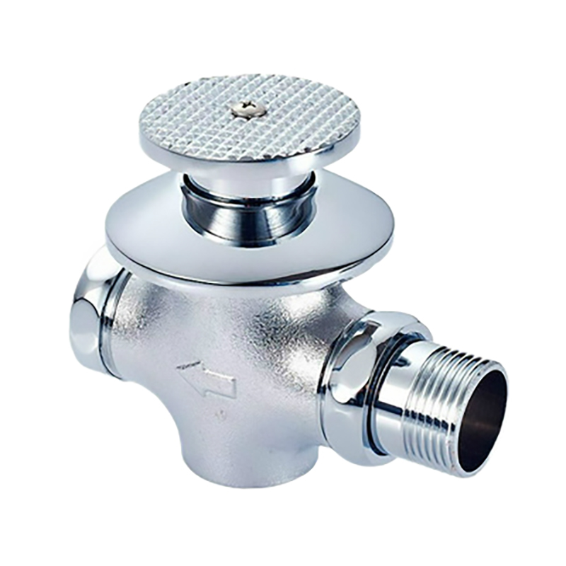 鸣扬一赫 大便冲水阀 暗装脚踏1寸 个