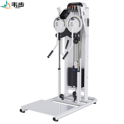 康力强KLQ8001健身房多功能蝴蝶机侧平举夹胸训练一体双臂机肩部训练侧平举训练器(白色)