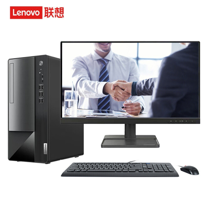 联想(Lenovo)扬天T4900K 台式电脑整机(i5-12400 8G 1T WIN11)23英寸显示器