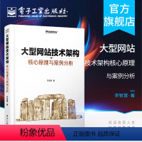 [正版] 大型网站技术架构核心原理与案例分析 网站建设理论书籍 网站设计制作教程 计算机网站技术类书网站架构