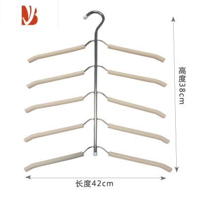 三维工匠多层衣架魔术收纳架防滑T恤衬衫家用衣柜省空间衣挂撑