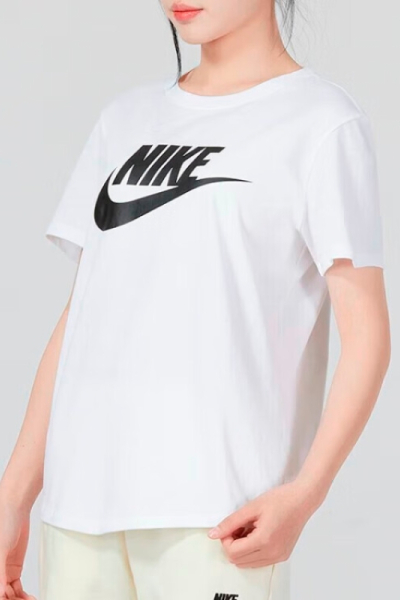 nike耐克(NIKE)女装 2023春季NSW TEE运动舒适健身圆领休闲短袖T恤 DX7907-100 S