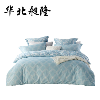华北昶隆 曲径通幽全棉四件套 200cm*230cm/套