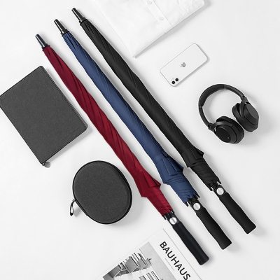 红叶线下同款直杆晴雨伞可定制logo防晒直柄伞太阳伞长柄广告伞