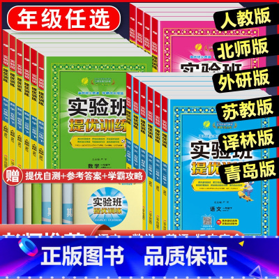 [提优训练+大考卷]语文+英语-人教版+数学北师版 六年级下 [正版]2023版春雨实验班提优训练小学一年级二年级三年级