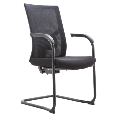 臻远 ZY-7451办公椅学习网椅职员椅电脑椅中背座椅弓形椅