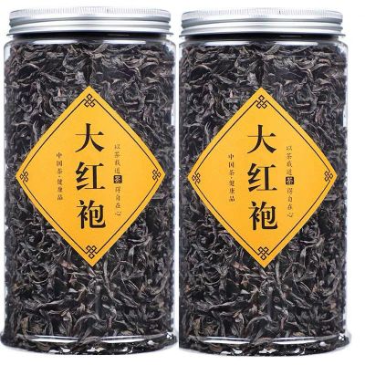 武夷山特级大红袍茶叶400g浓香型新茶正岩肉桂茶灌装八闽东华
