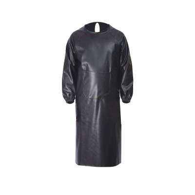 核隆钰 围裙 皮革带袖 条