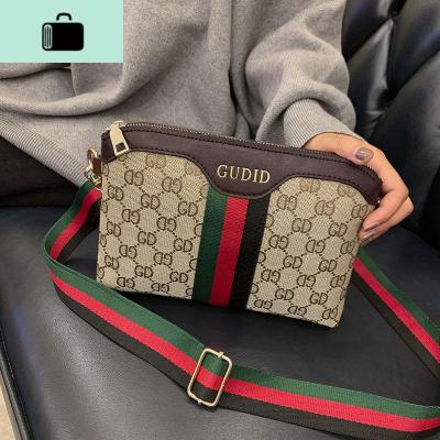 春款包包女包2020新款潮单肩斜挎包时尚百搭韩版网红小包包NEW LAKE 花色女斜挎包