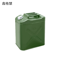 鑫格慧 加厚铁油桶汽油桶备用油箱 30L方形铝盖 个