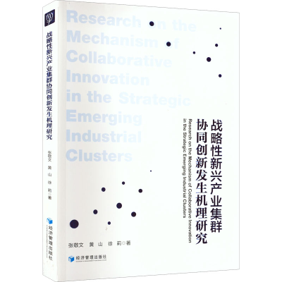 醉染图书战略新兴产业集群协同创新发生机理研究9787509684146