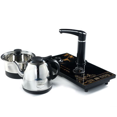 自动上水壶电热水壶时光旧巷家用泡茶具器抽水式电烧水壶自吸式电茶炉单炉 半自动双炉不锈钢