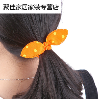 家柏饰(CORATED)头饰饰头绳橡皮筋圈短皮套饰品成人女孩小清新绳