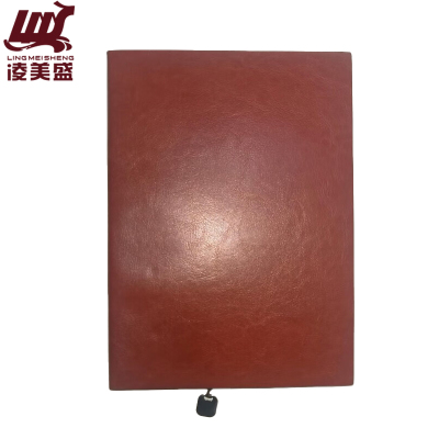 凌美盛 皮面A4商务笔记本 A4-80颜色随机 可定制印刷/本