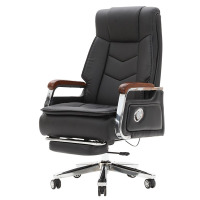 创世人 西皮老板椅家用电脑椅办公椅可躺升降转椅总裁经理大班椅