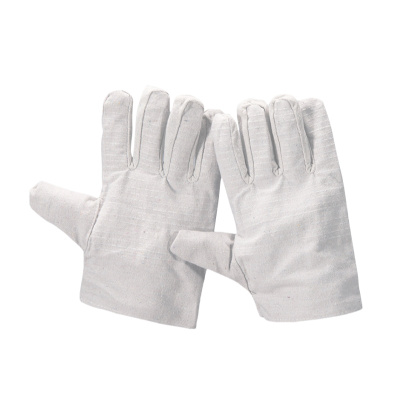 珂攸洋白甲布双层电焊手套15*10*1cm双/包