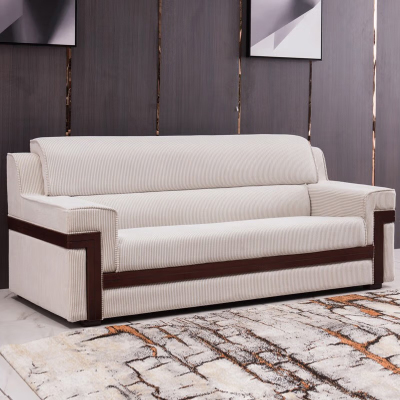 臻远 ZY-SFZH-2 会议沙发茶几组合 布艺会议接待会客商务办公室沙发贵宾沙发 三人位