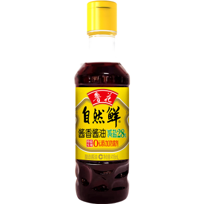 鲁花自然鲜酱香酱油418ml