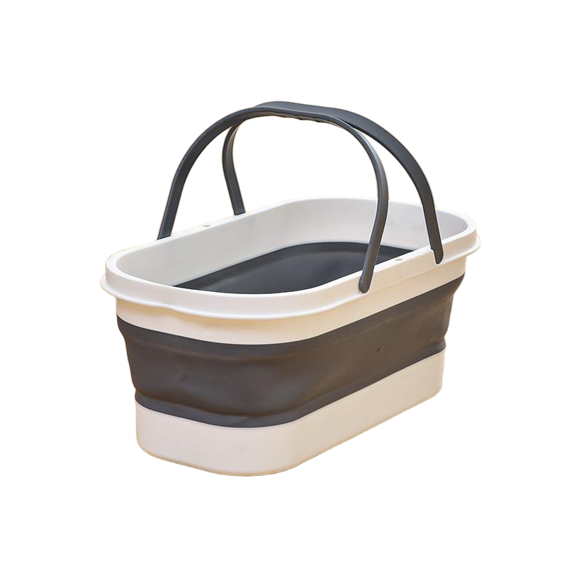 优诗提念YSTN-LJT007折叠桶(计价单位:个)灰白色