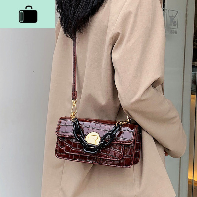 上新质感小包包女2020春夏新款潮简约链条包单肩百搭高级感斜挎包NEW LAKE女士单肩包