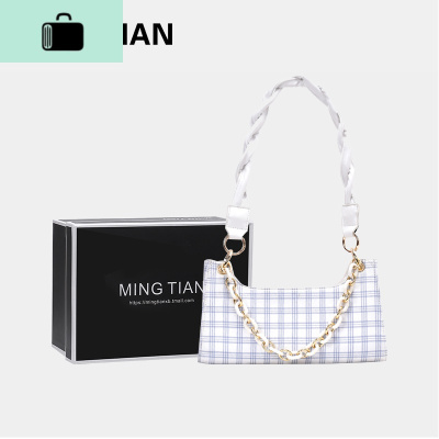 高级感包包女包2020夏天流行新款潮网红斜挎包法式单肩腋下法棍包NEW LAKE女士单肩包