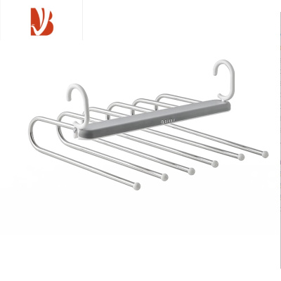 三维工匠折叠裤架多多层裤子衣架家用魔术裤夹衣柜收纳器裤挂架