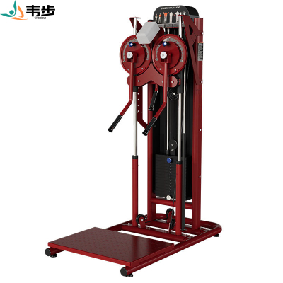 韦步FW8001健身房多功能蝴蝶机侧平举夹胸训练一体双臂机肩部训练侧平举训练器(红色)