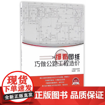 细看图纸巧做公路工程造价 工程造价员网张国栋主编 中国建筑工业出版社 正版书籍