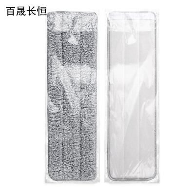 百晟长恒BSCH-B62 布头尺寸38*10cm 免手洗拖把替换布 (计价单位:块) 灰色