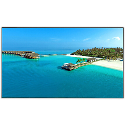 经科JK画框幕布窄边框N4-AT/W1纳米高清透声投影机白幕92寸2.35:1