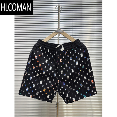 HLCOMAN夏季新款薄款短裤男潮流时尚个性宽松五分裤青年百搭痞帅休闲裤男