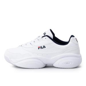 FILA复古厚底休闲跑鞋中性百搭小白鞋男女通用chunky懒人鞋