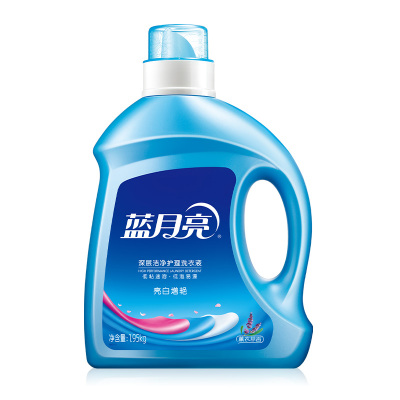 蓝月亮薰衣草亮白增艳洗衣液1.95kg